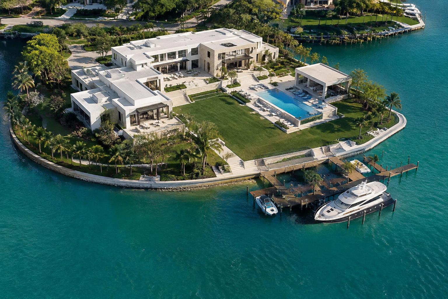 Isla Serena — Private Peninsula Estate — conceptual rendering