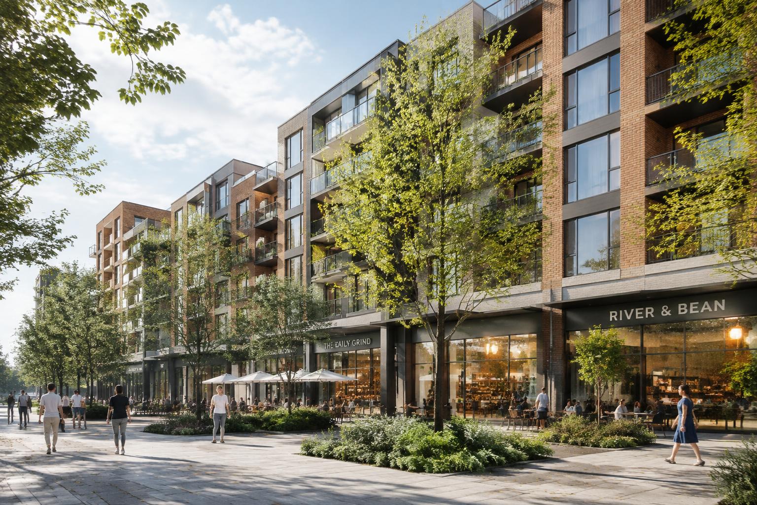 Lumen Quarter — Mixed-Use Urban Development — conceptual rendering