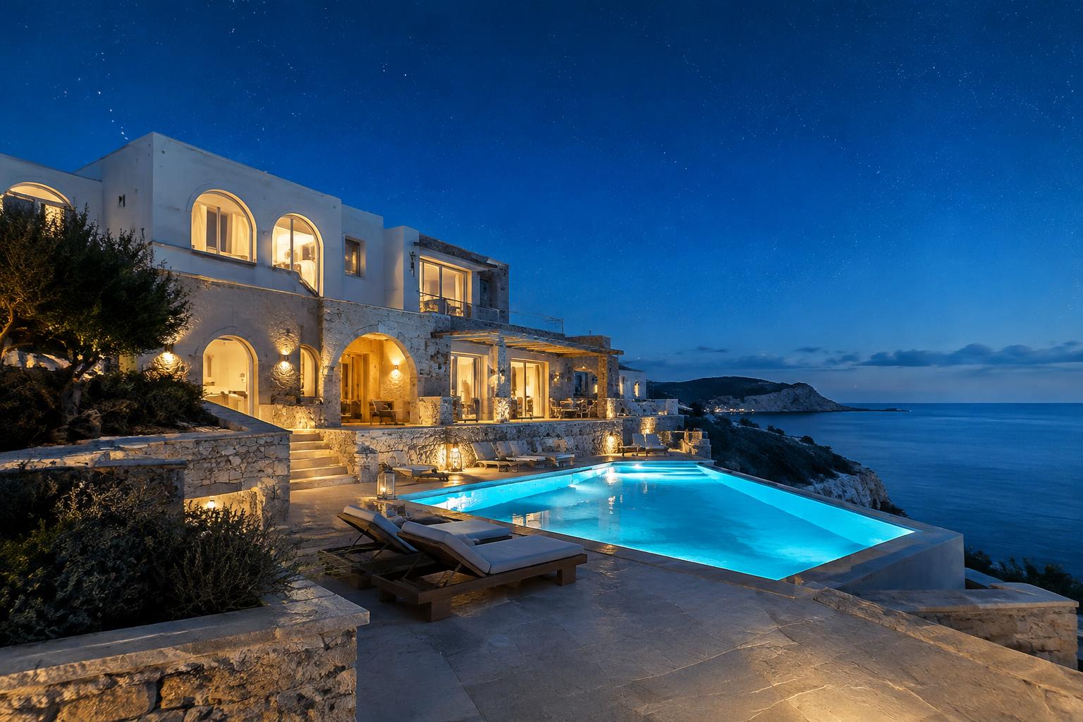 Casa Solenne — Mediterranean Cliffside Villa — view 3